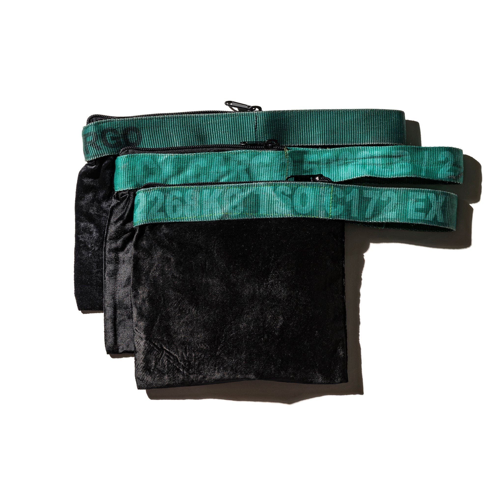 PUEBCO Vintage Sling Belt Pouch, Alternate, color, Black X Green