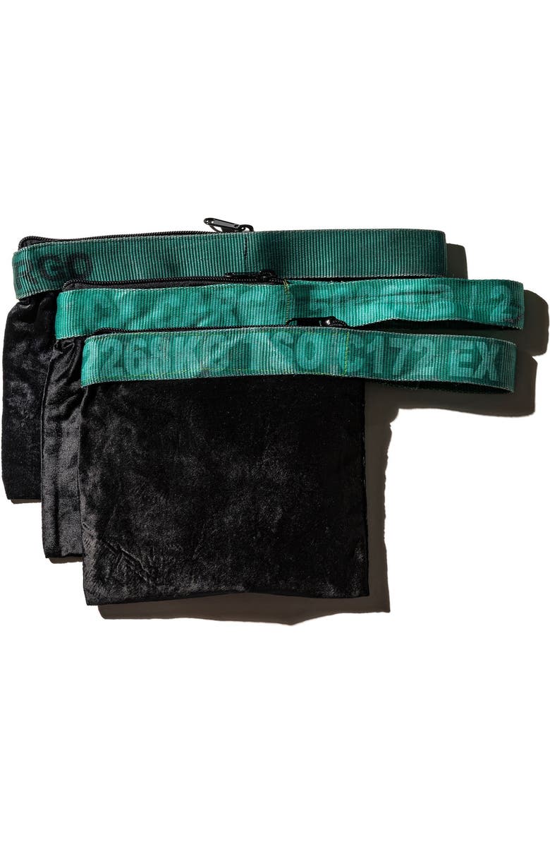 PUEBCO Vintage Sling Belt Pouch, Alternate, color, Black X Green
