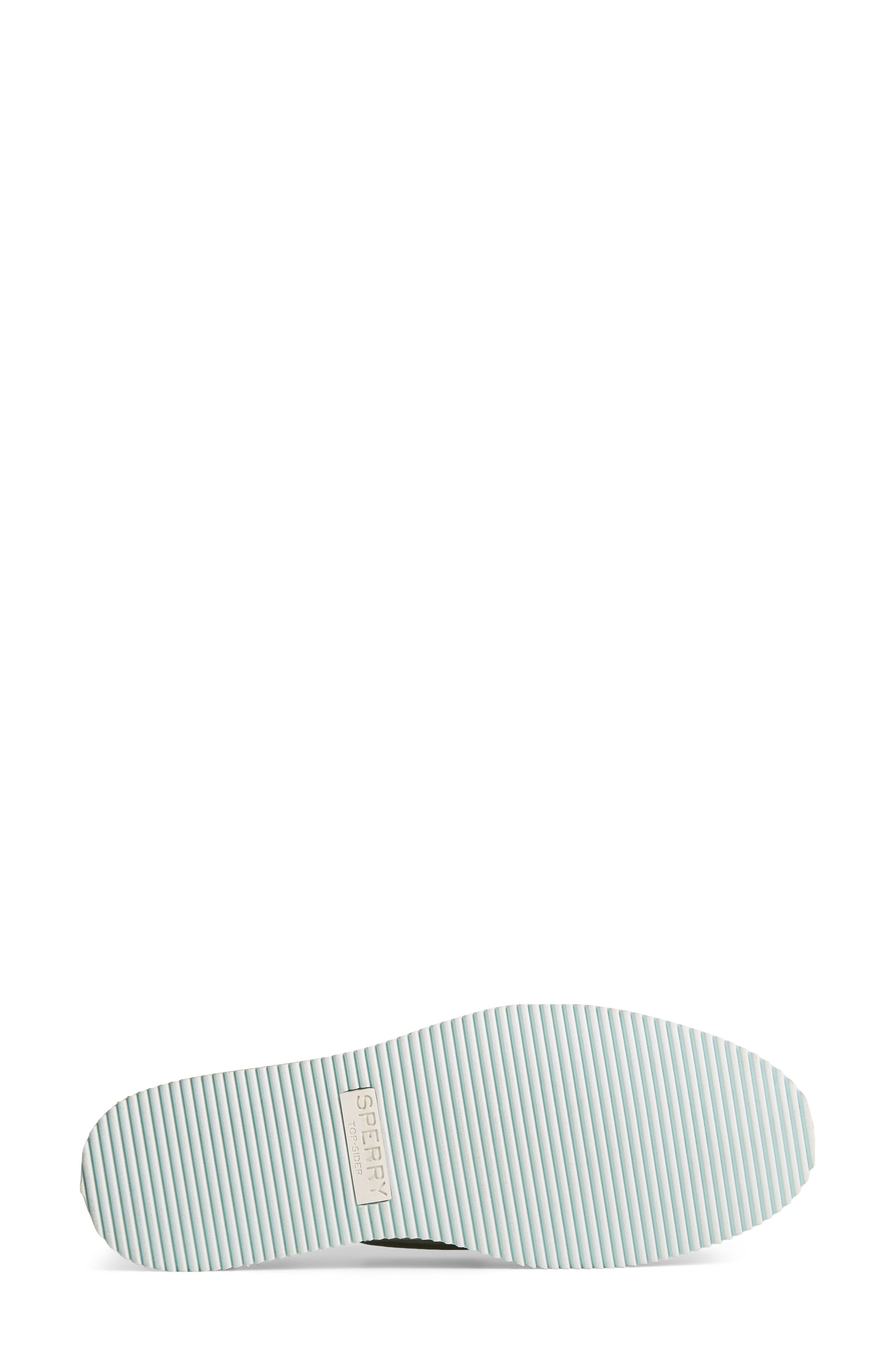 Platform Boat Shoe, Alternate, color, WHITE