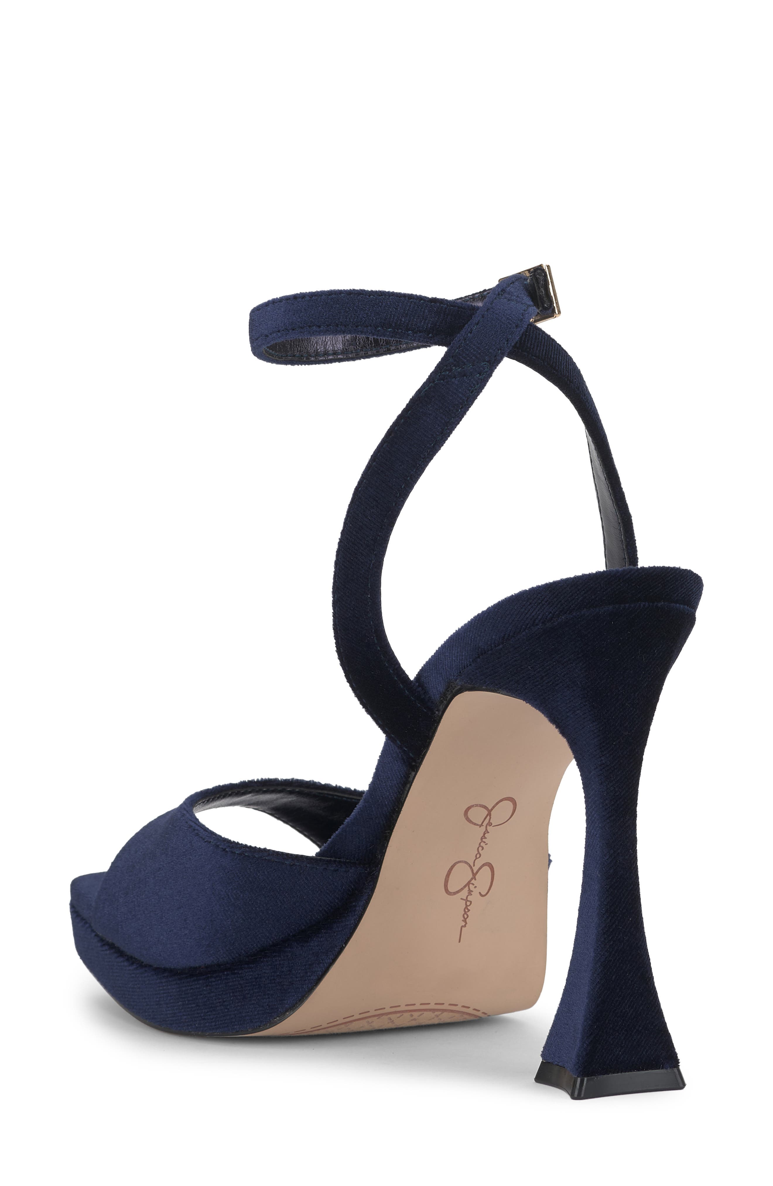 Jixte Ankle Strap Platform Sandal, Alternate, color, DARK NIGHT