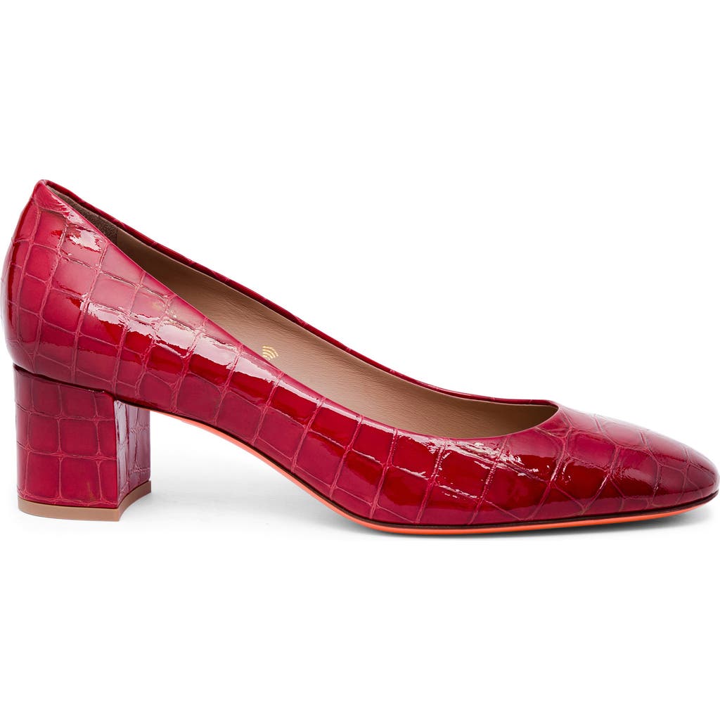 SANTONI LOW-HEEL PUMP