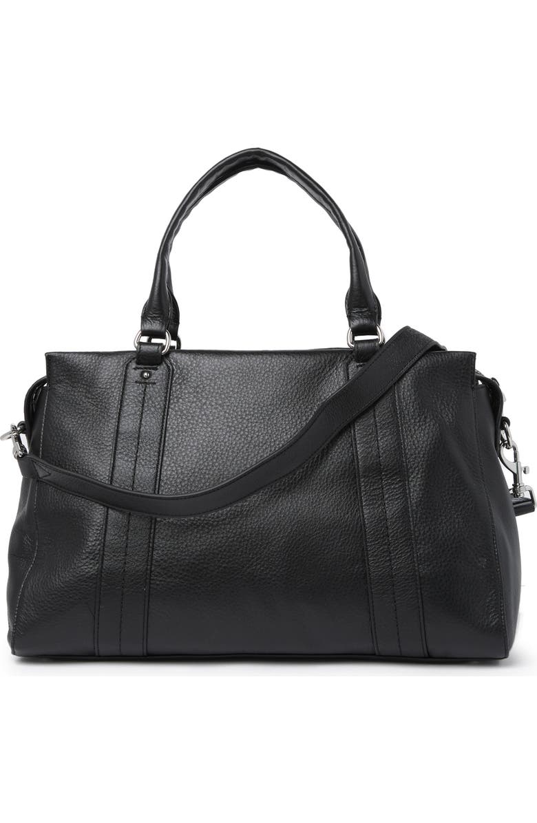 Aimee Kestenberg Zip Me Up Triple Entry Leather Satchel, Alternate, color,