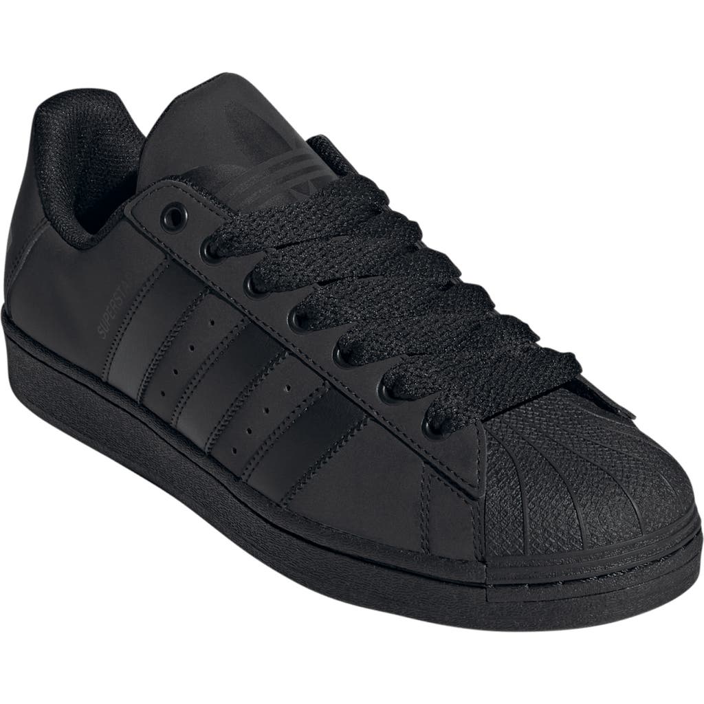 Adidas Originals Superstar Ii Studded Sneakers In Core Black
