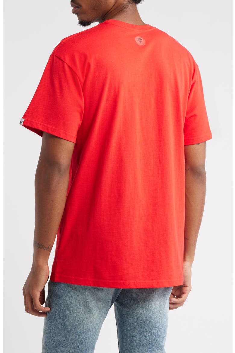 Luger Graphic T-Shirt, Alternate, color, GOJI BERRY