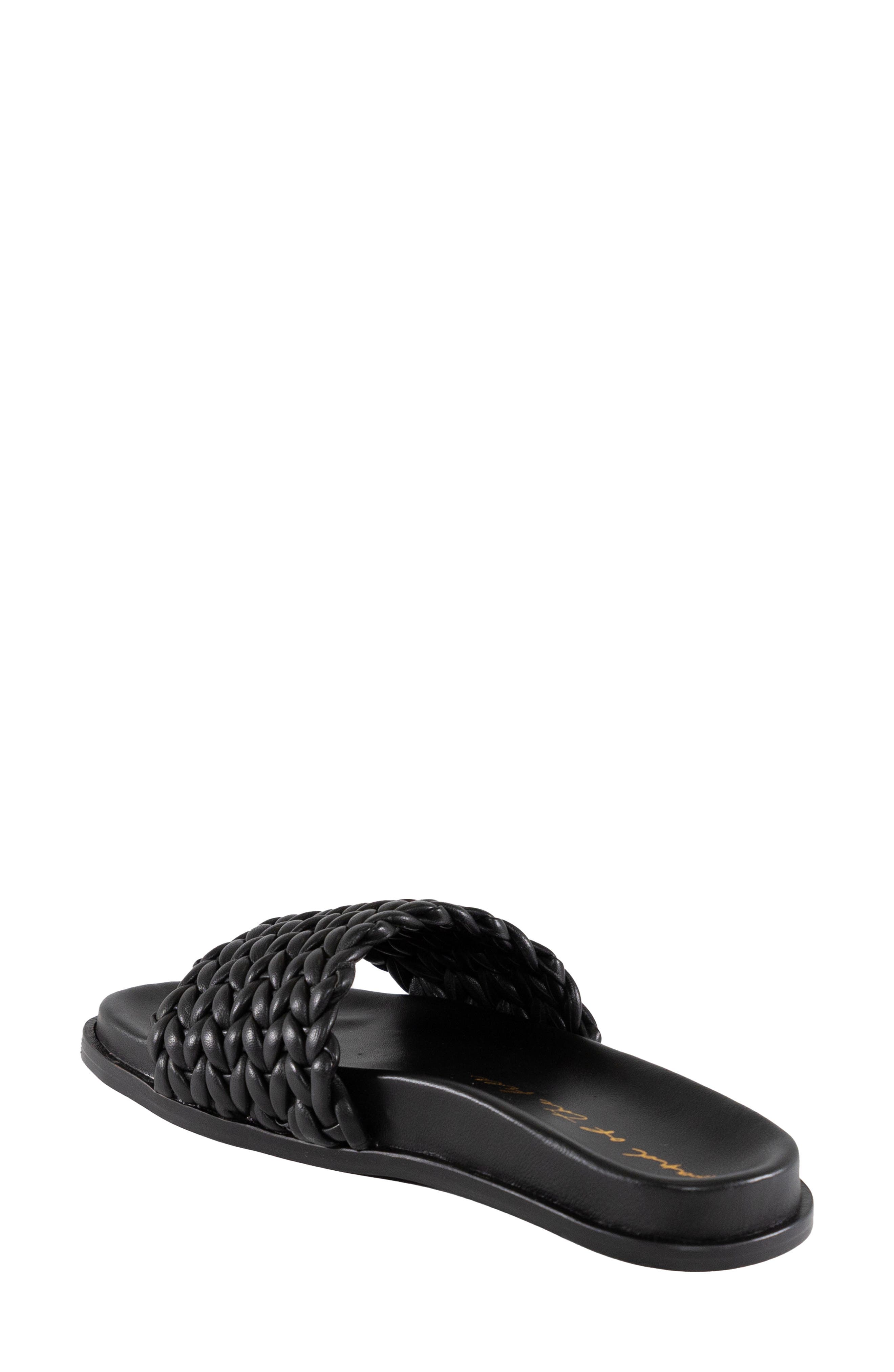 band of the free Ciara Woven Slide Sandal, Alternate, color, 