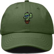 Dalix Cactus Embroidered Casual Cap