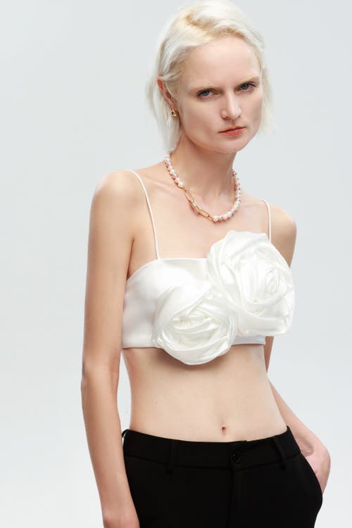 Classicharms Shell Pearl Necklace With Gem-encrusted Carabiner Lock In Pink