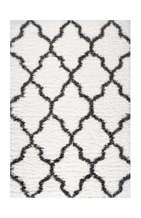Marrakesh Shag Trellis Area Rug