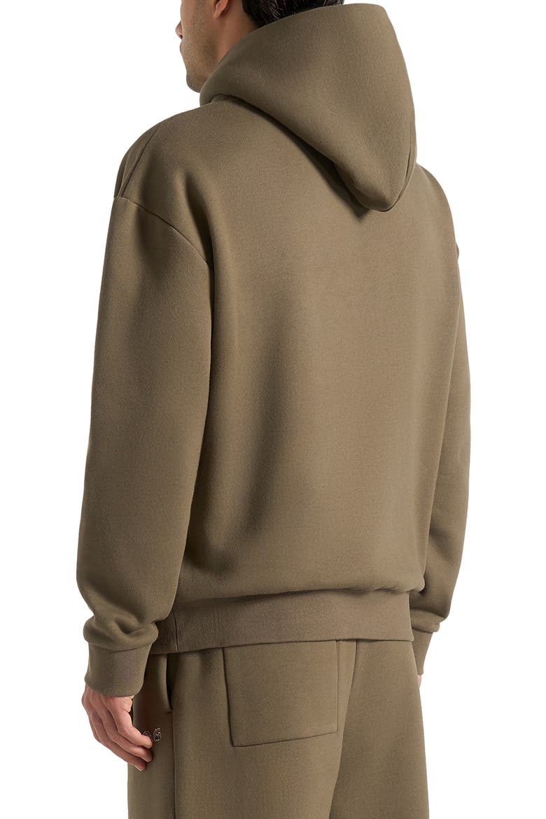 Unisex Signature Relaxed Fit Hoodie, Alternate, color, Olive
