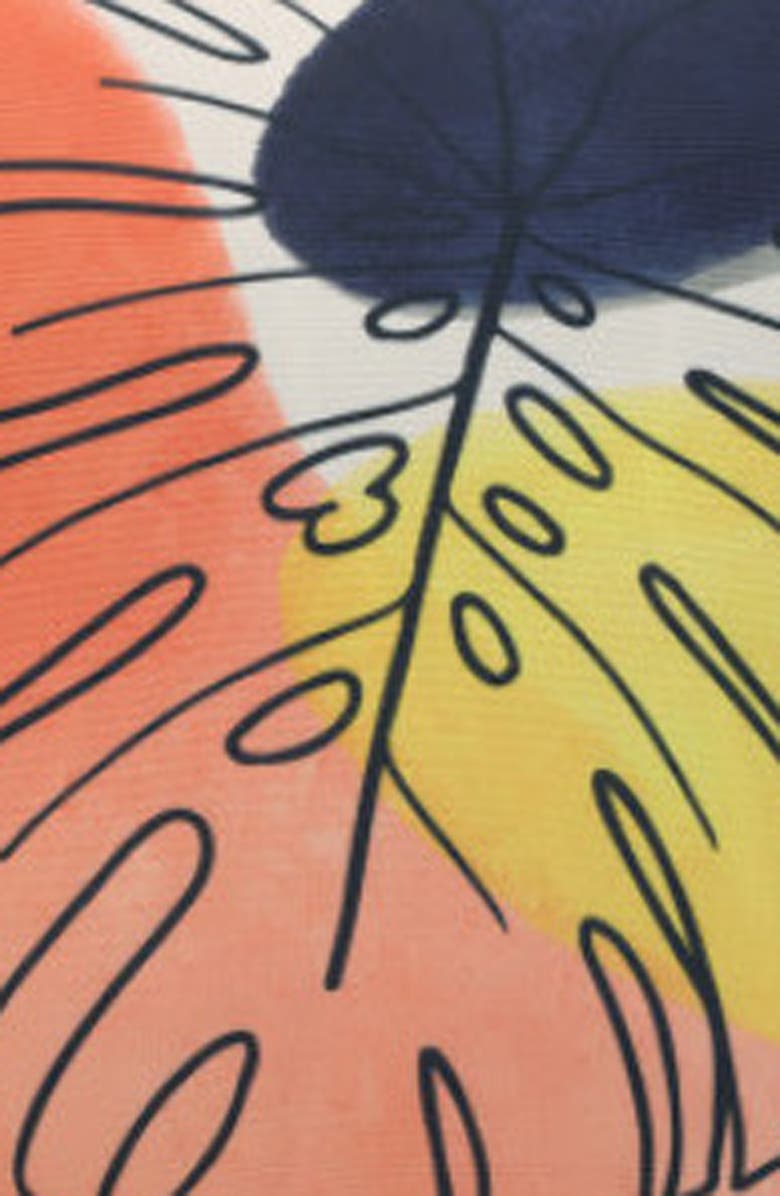 Outdoor Decor by Commonwealth Outdoor Throw Pillow, Alternate, color, Orange Multi