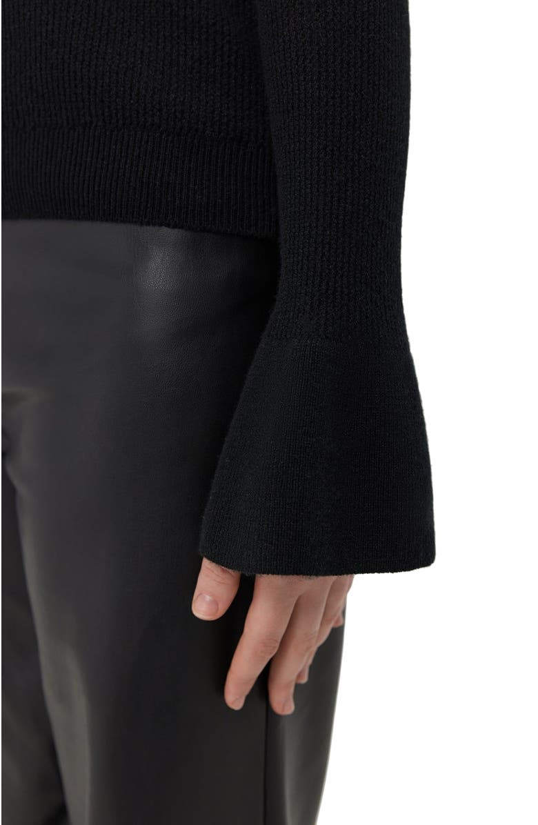 GOBI Mongolian Cashmere Cashmere Bell-Sleeve Sweater, Alternate, color,