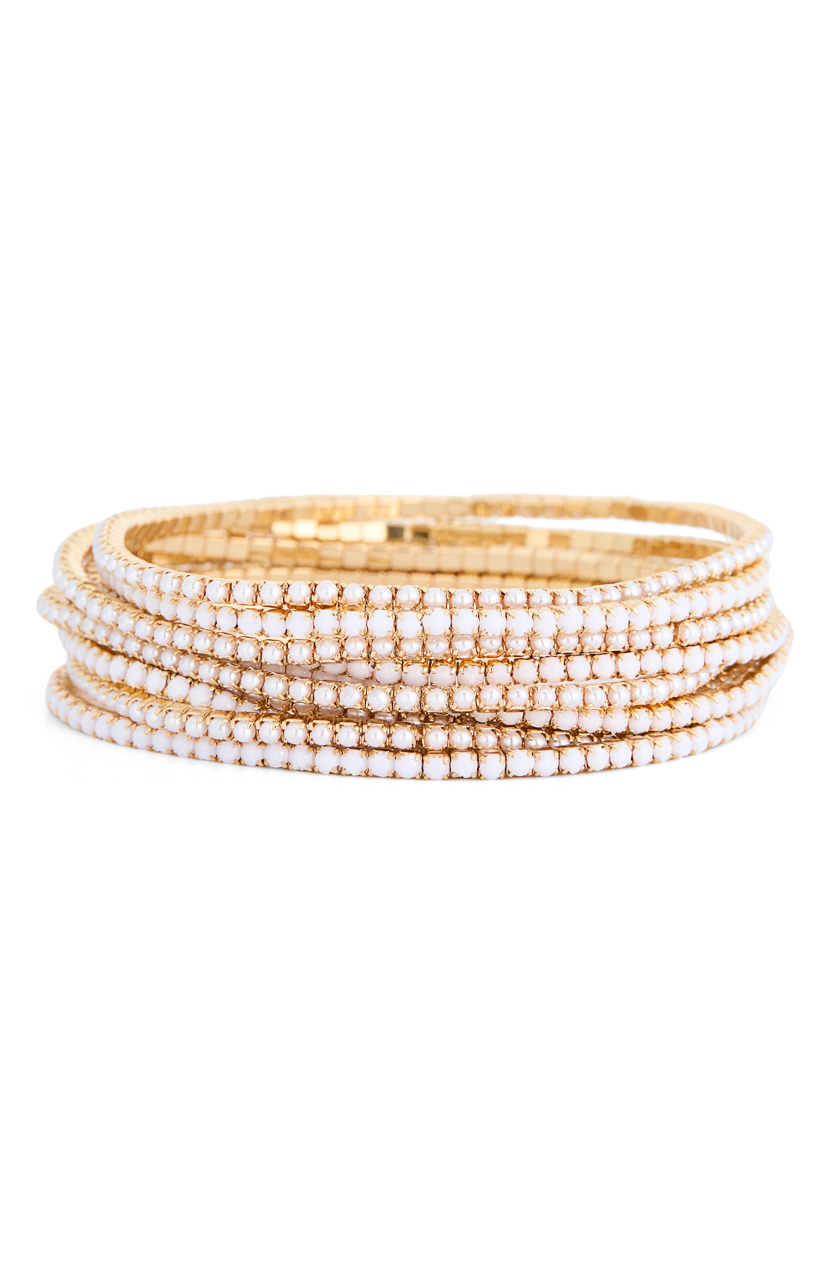 selected WHITE MULTI- GOLD