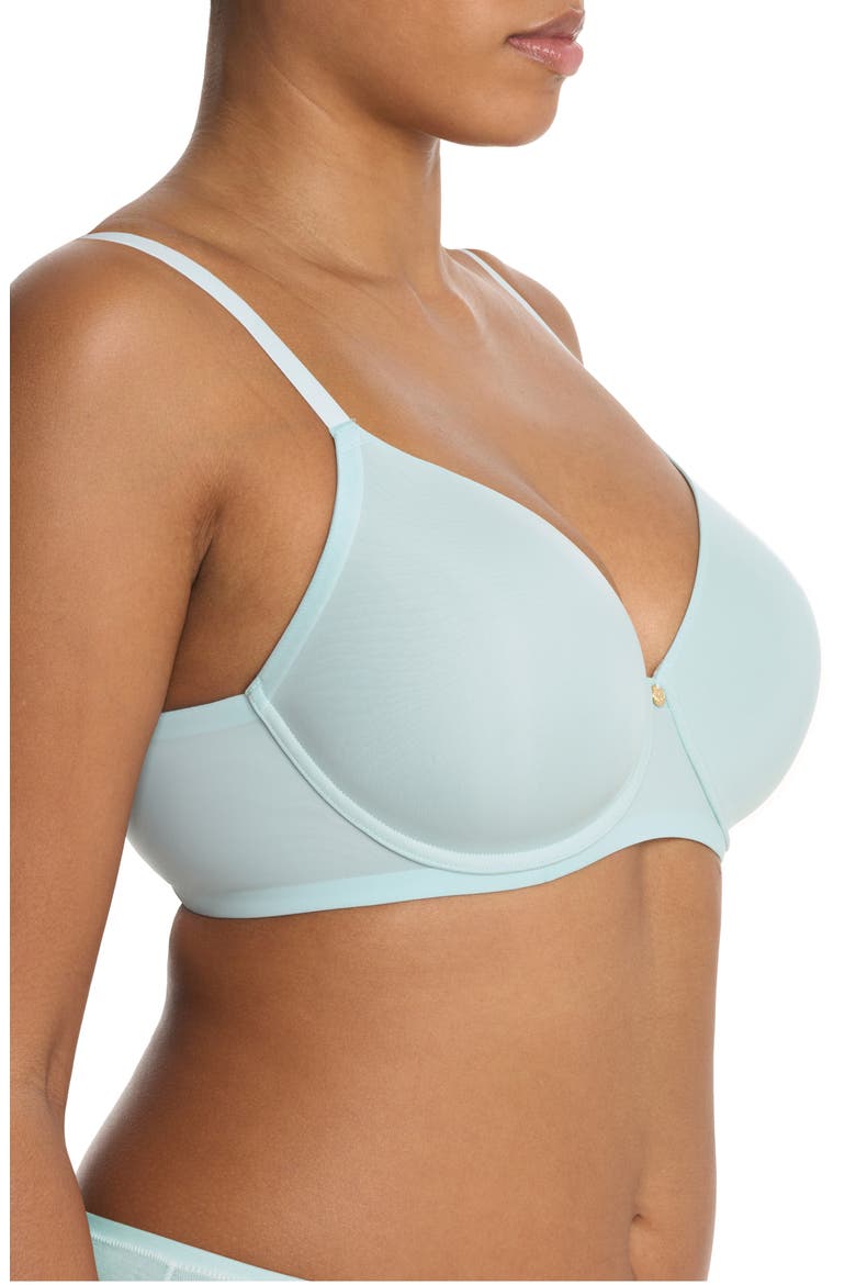 Cloud Comfort Full Fit Back Smoothing T-Shirt Bra, Alternate, color, CLD GREEN