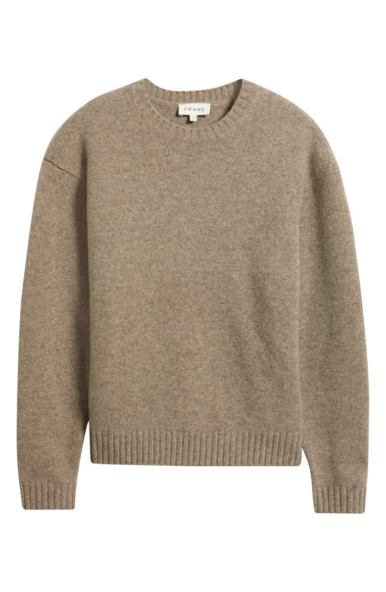 FRAME Yak Hair & Merino Wool Sweater, Alternate, color, Dark Taupe