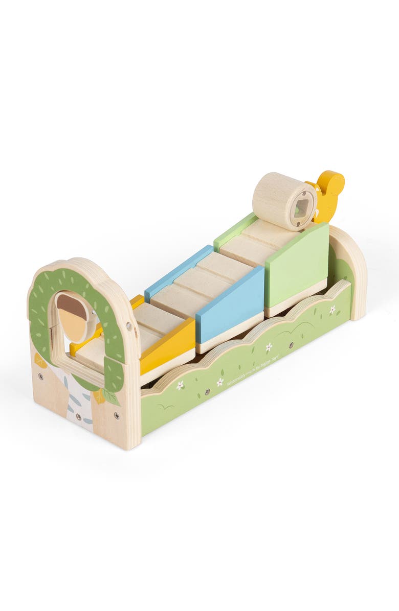 Bigjigs Toys Squirrel Ramp Sorter, Alternate, color, Green