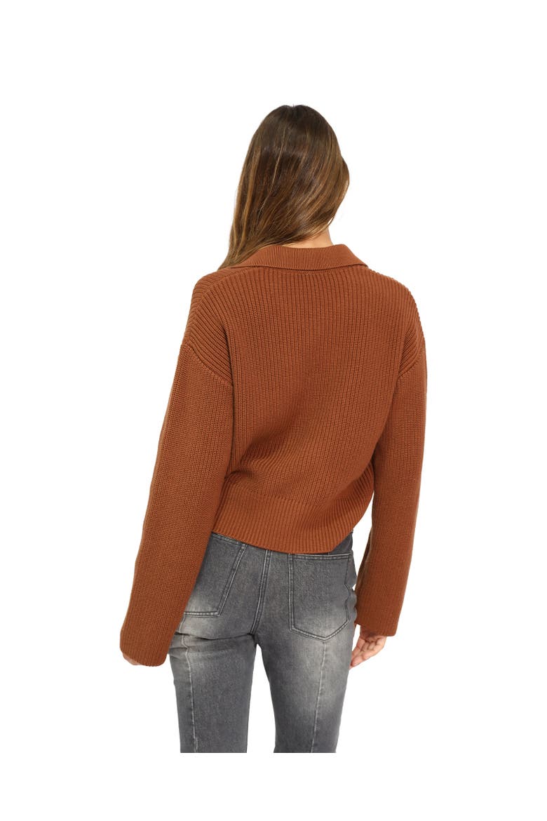 Make It With You Buttoned Cardi Jacket, Alternate, color, Dark brown