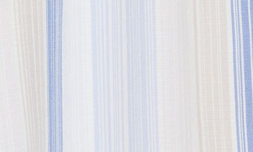 Splendid Liam Stripe Crop Wide Leg Pants In Ceramic Stripe