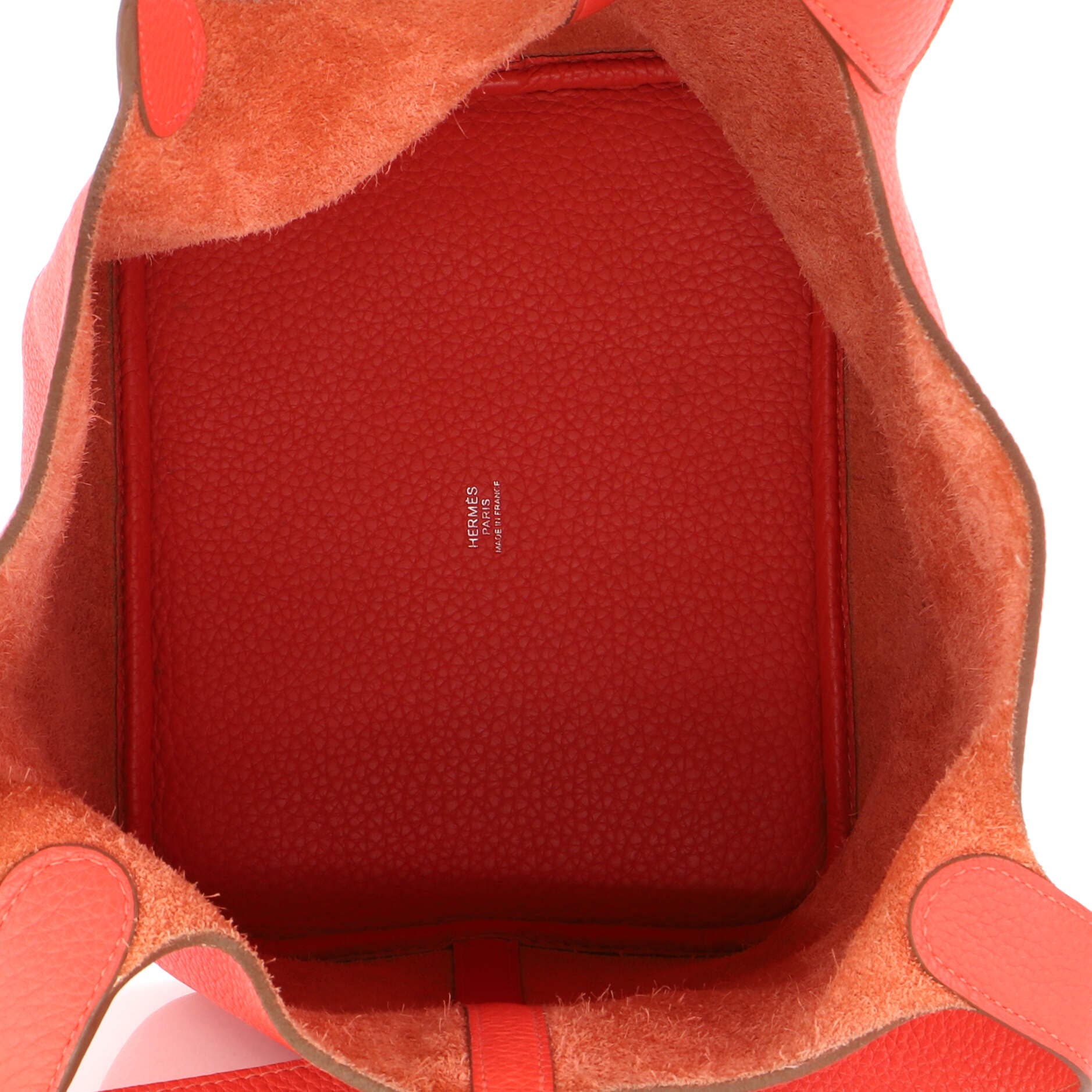 Picotin Lock Bag Clemence MM, Alternate, color, Red
