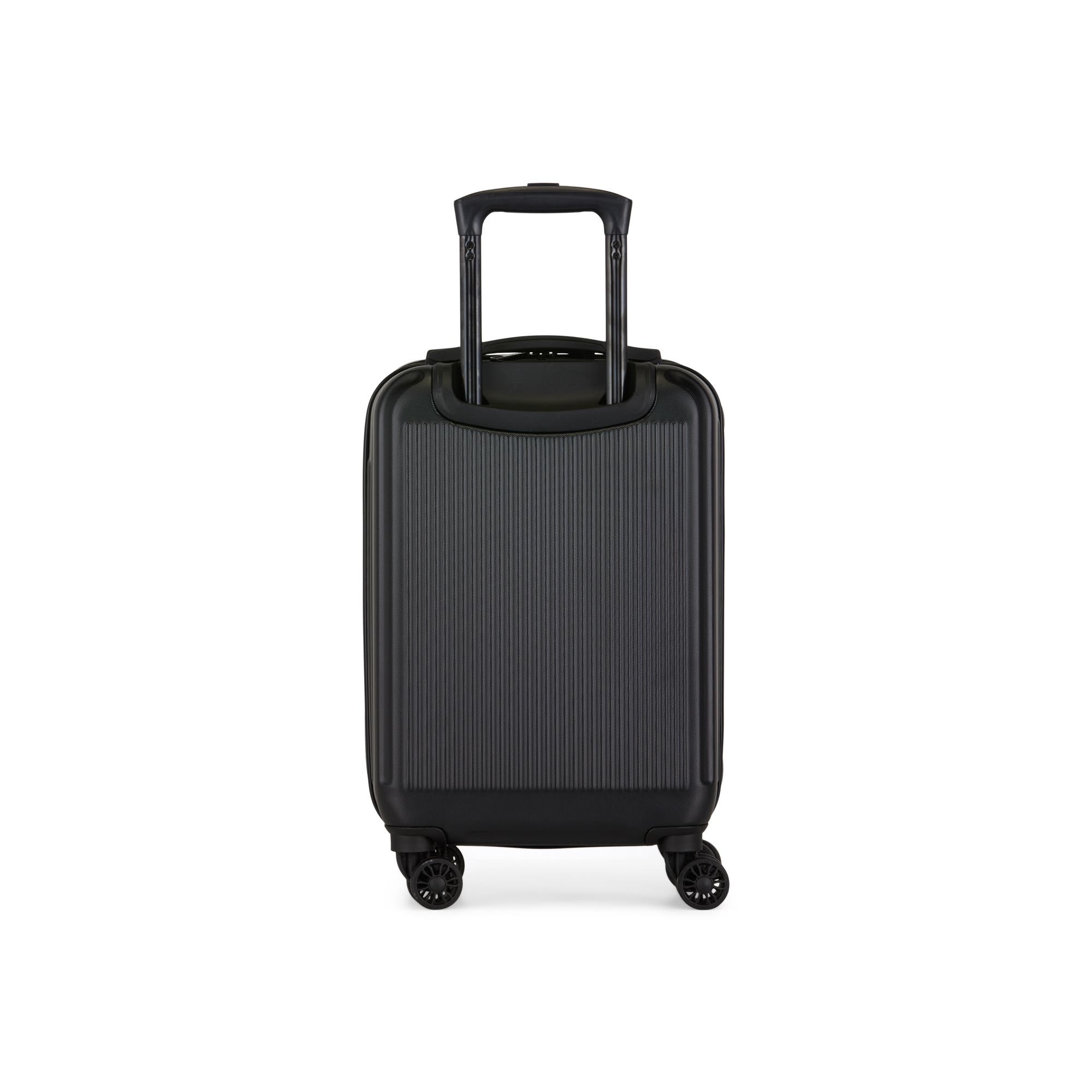 bugatti Singapore Hardside Carry-on Luggage with Double Wheels, Alternate, color, Black
