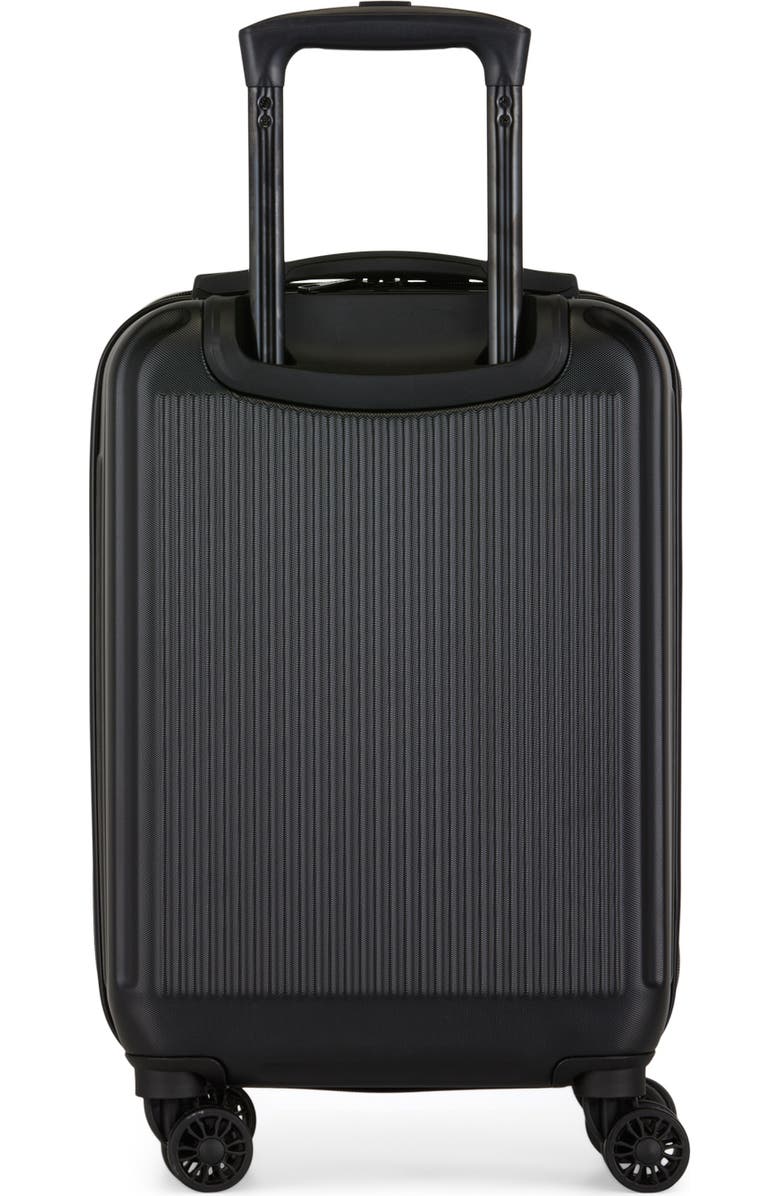 bugatti Singapore Hardside Carry-on Luggage with Double Wheels, Alternate, color, Black