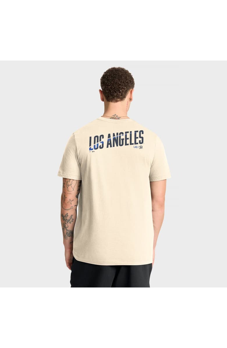 Nike Men's Nike Cream Los Angeles Dodgers City Connect 2-Hit T-Shirt, Alternate, color, Cream