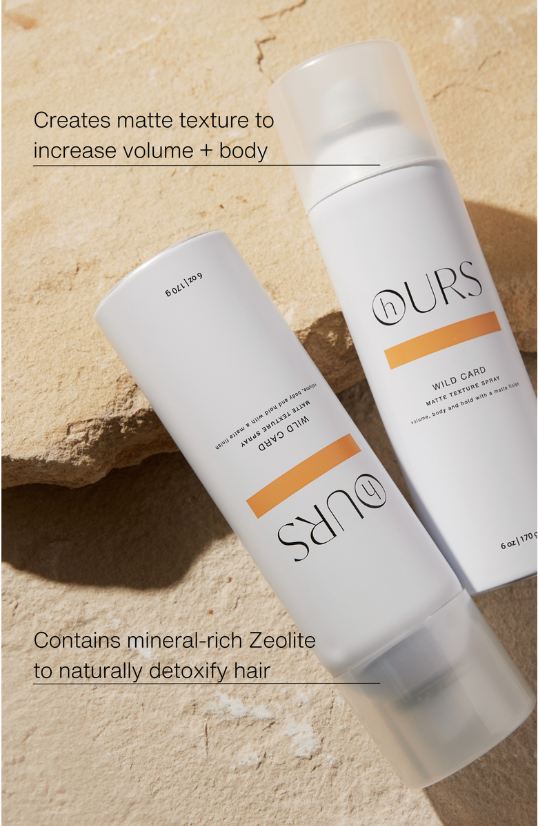 hOURS haircare Wild Card Matte Texture Spray, Alternate, color, 6 Oz