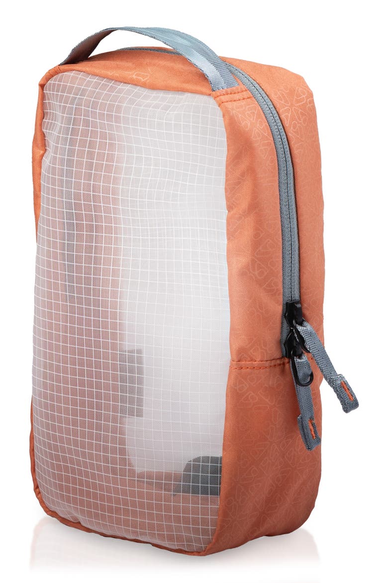 Two-Piece Custom Size Organization Pods, Alternate, color, GREY/ORANGE MULTI