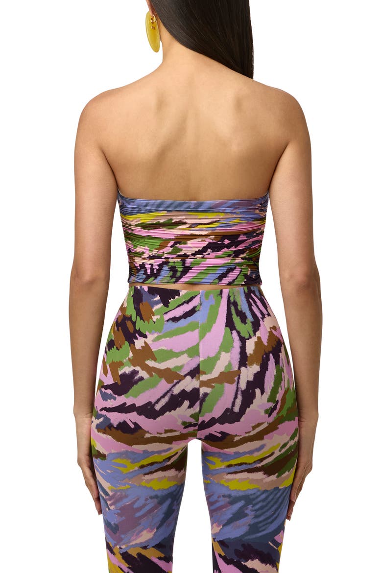 Printed Crop Tube Top, Alternate, color, BRUSH STORM