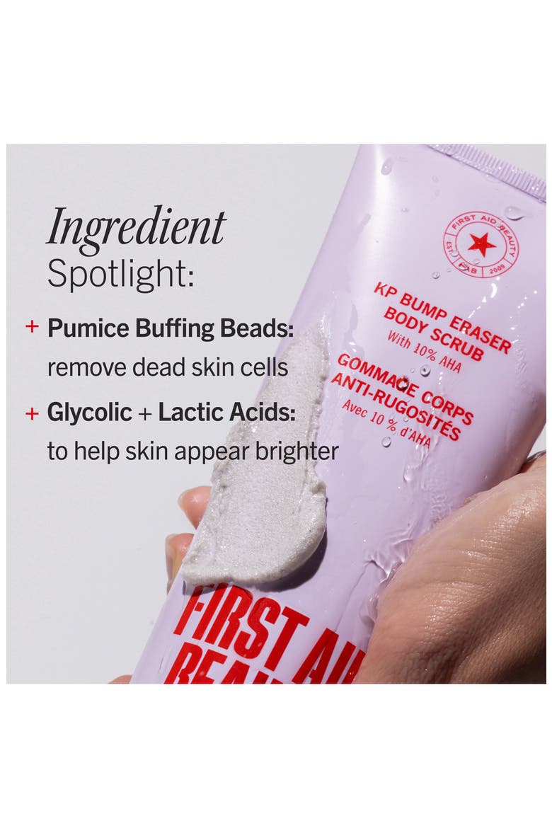 KP Bump Eraser Body Scrub with 10% AHA, Alternate, color, NO COLOR