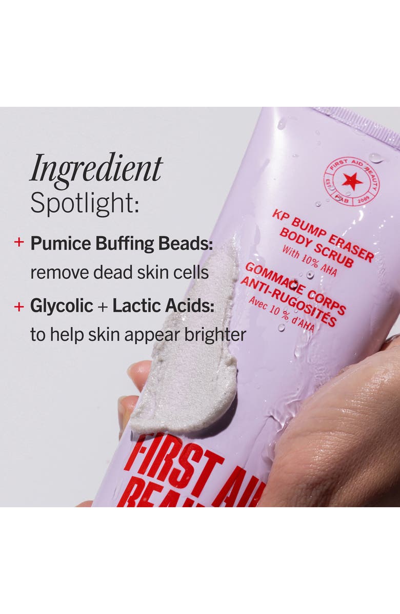First Aid Beauty KP Bump Eraser Body Scrub with 10% AHA, Alternate, color, 