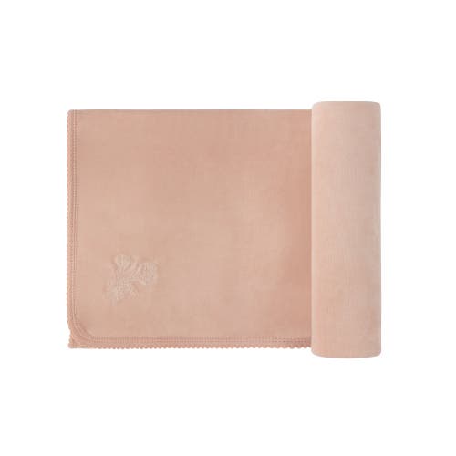 Ely's & Co. Velour Center Floral Collection In Pink