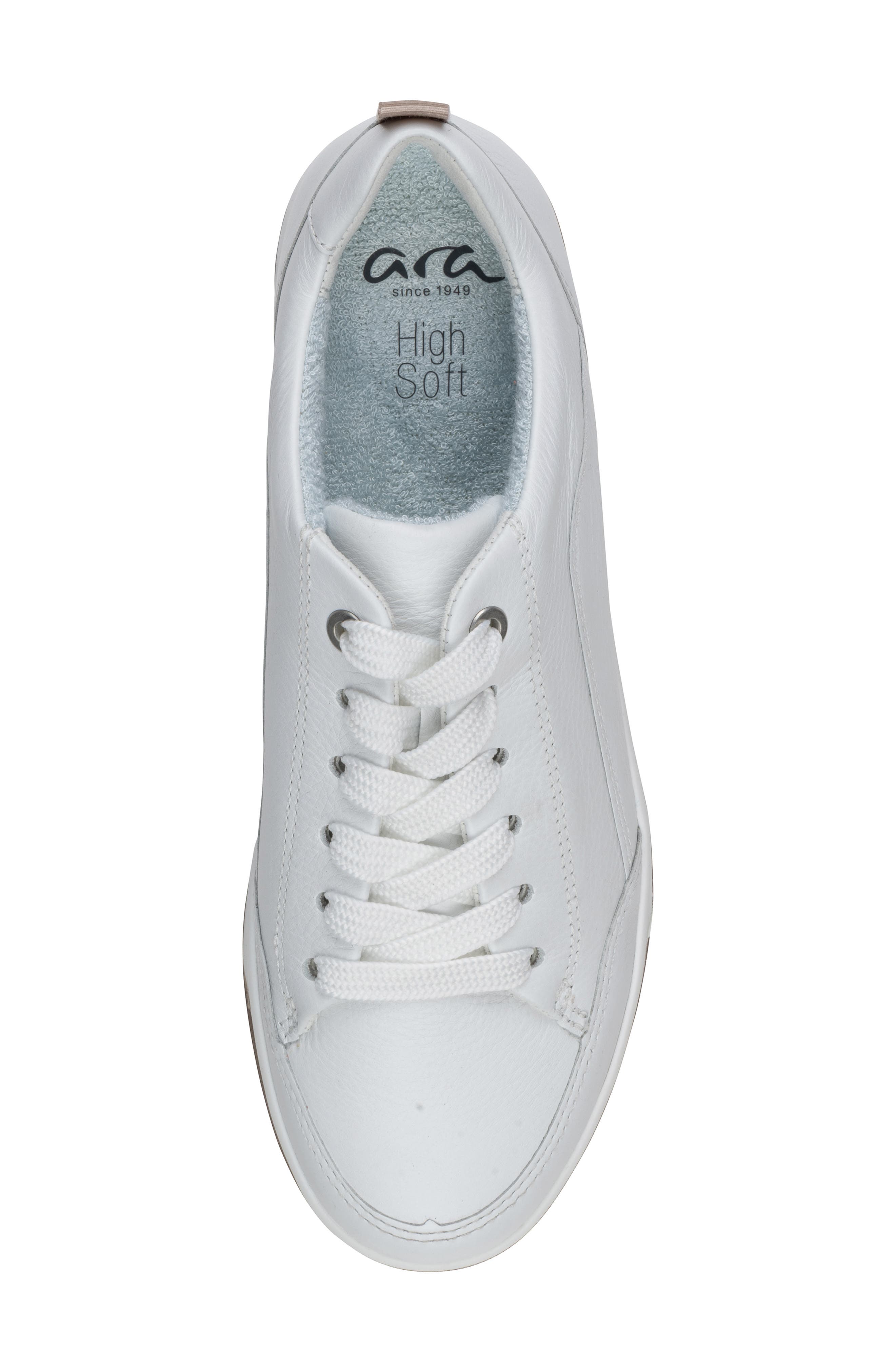 ara Redmond Sneaker, Alternate, color, White Gauchosoft