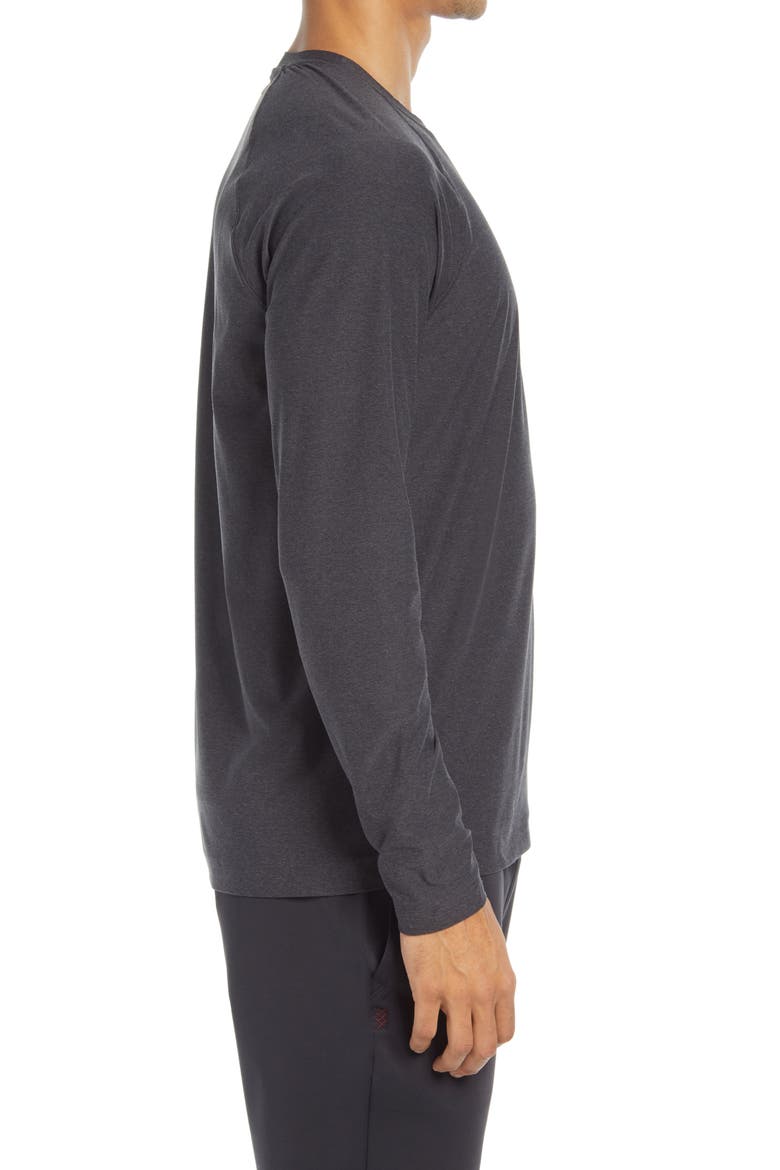 Reign Long Sleeve T-Shirt, Alternate, color, BLACK HEATHER