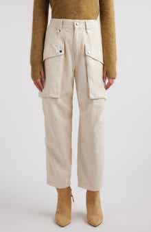 Isabel Marant Étoile Jannick Cargo Ankle Jeans