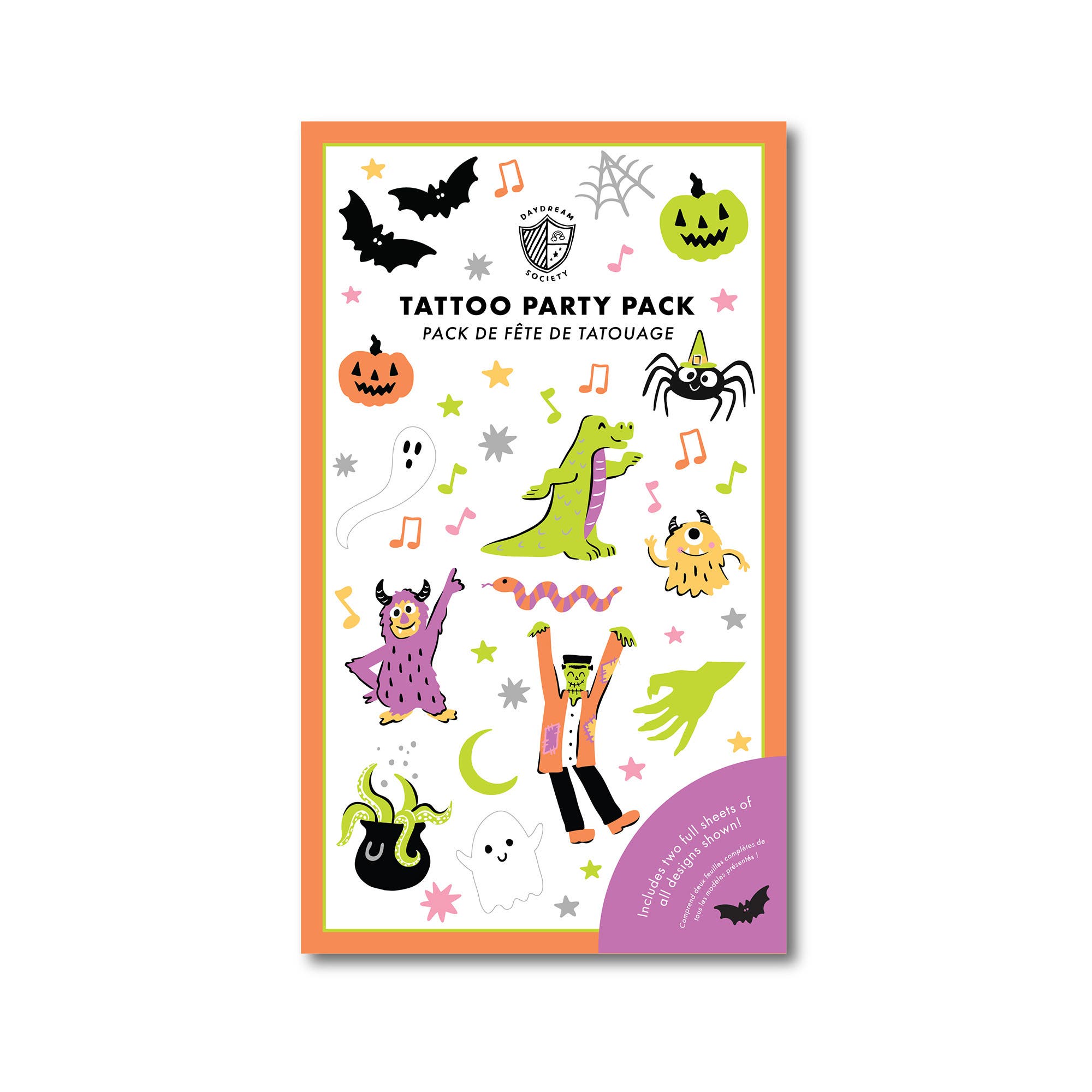 Daydream Society Monster Mash Halloween Tattoo Party Pack | Nordstrom