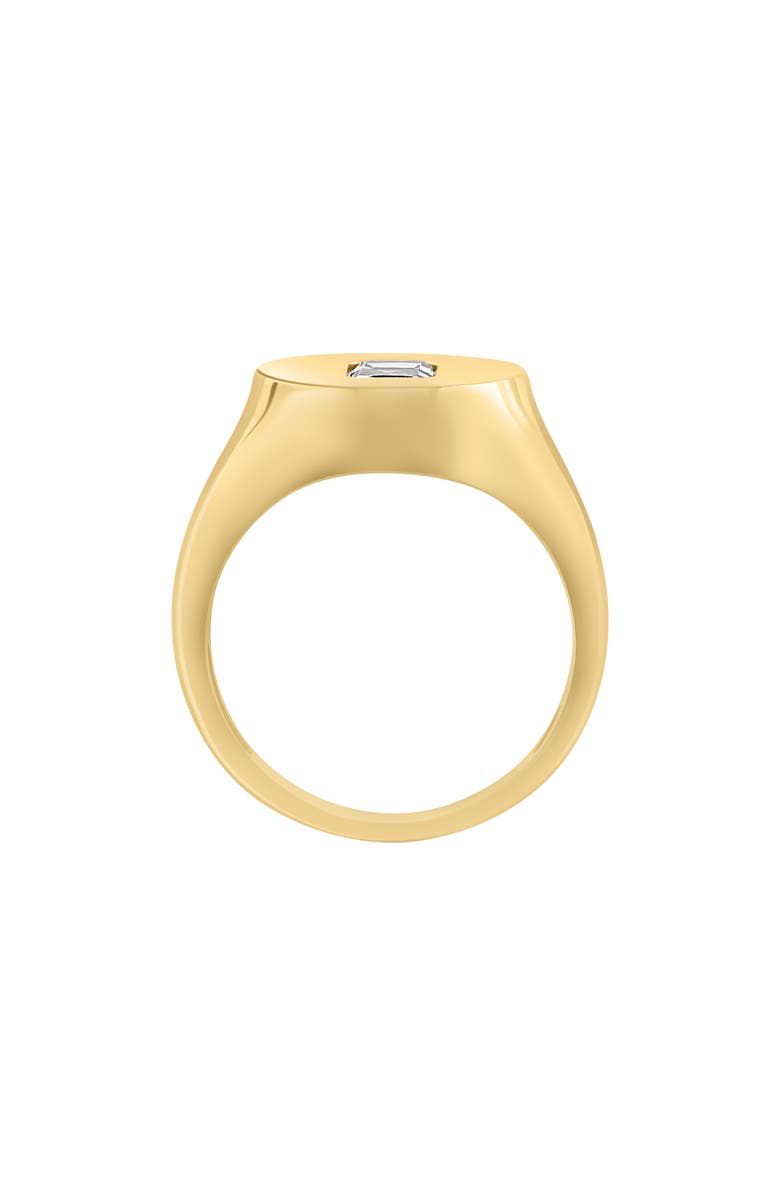 EFFY 14K Yellow Gold Aquamarine Signet Ring, Alternate, color, 