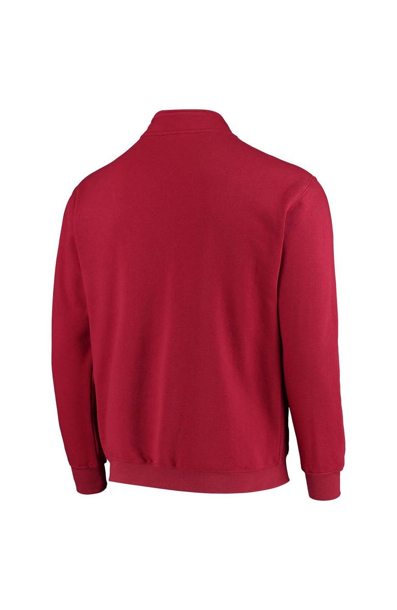 COLOSSEUM Men's Colosseum Cardinal Arkansas Razorbacks Tortugas Logo Quarter-Zip Jacket, Alternate, color, Cardinal
