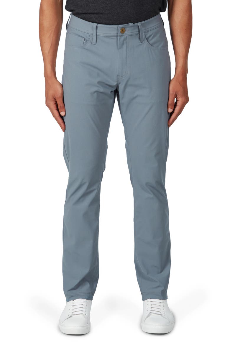 Johnny Flex Slim Fit Five Pocket Pants, Main, color, SLATE