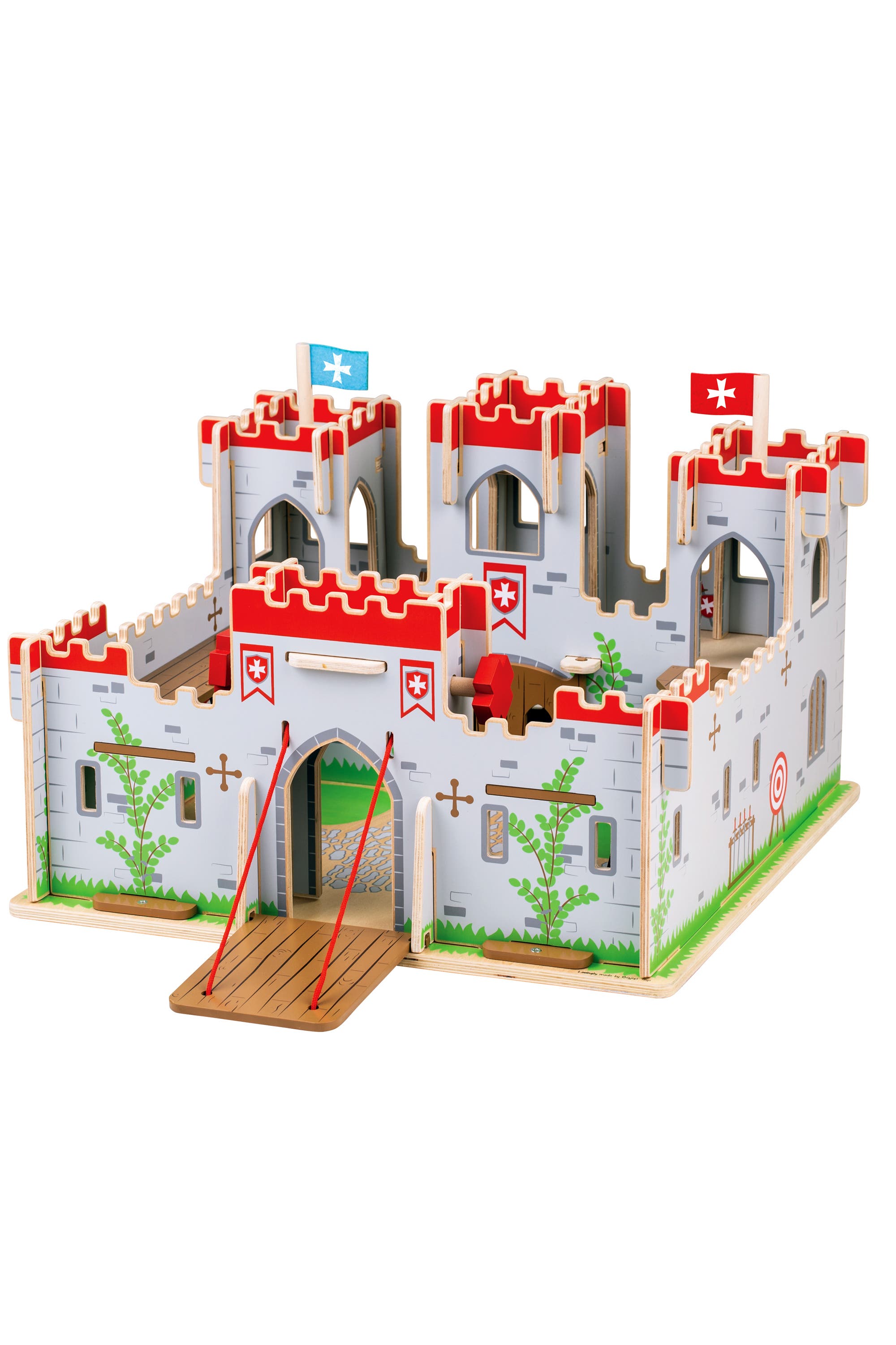 Bigjigs Heritage Playsets King George's Castle in Multicoloured 