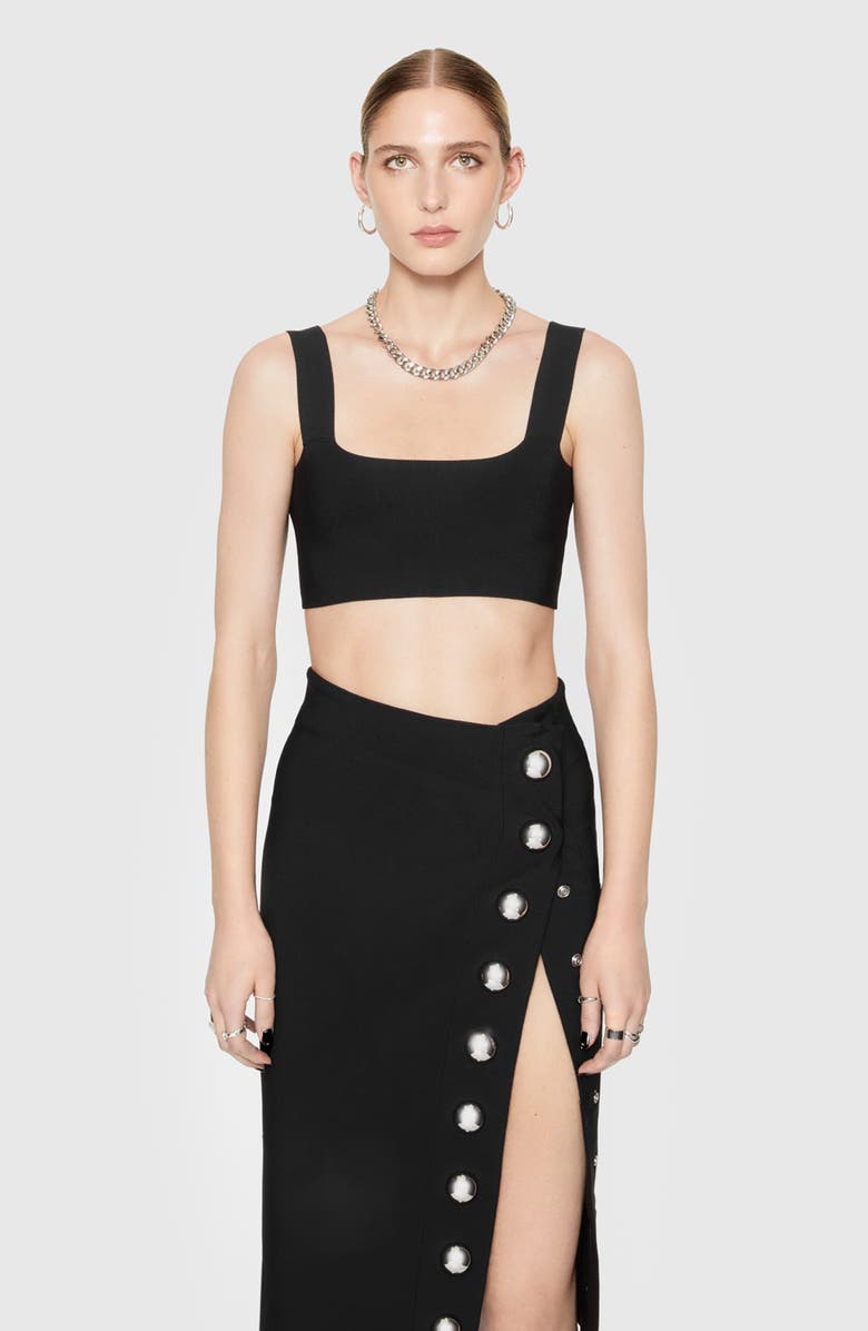 Rebecca Minkoff Bonnie Crop Top, Alternate, color, 