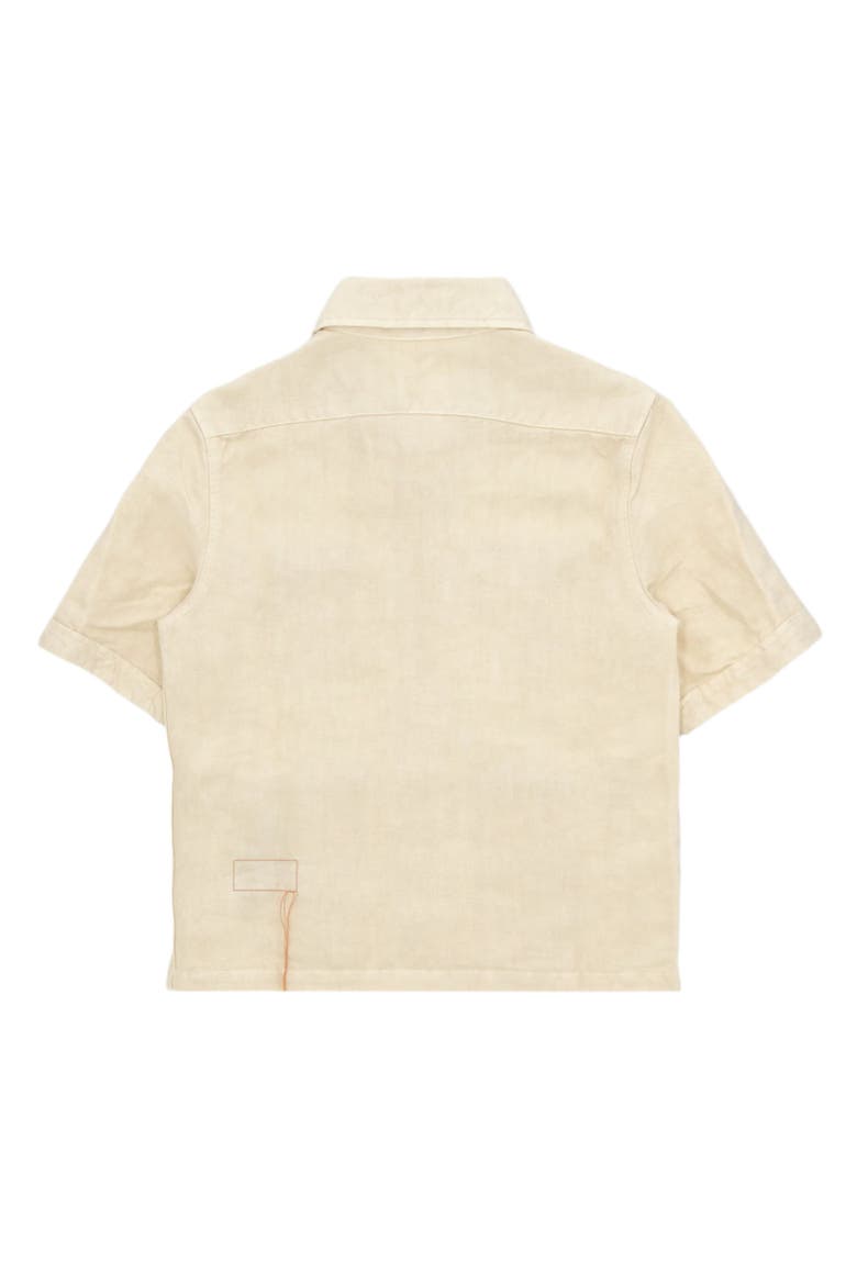 Safari Short Sleeve Shirt, Alternate, color, MILK