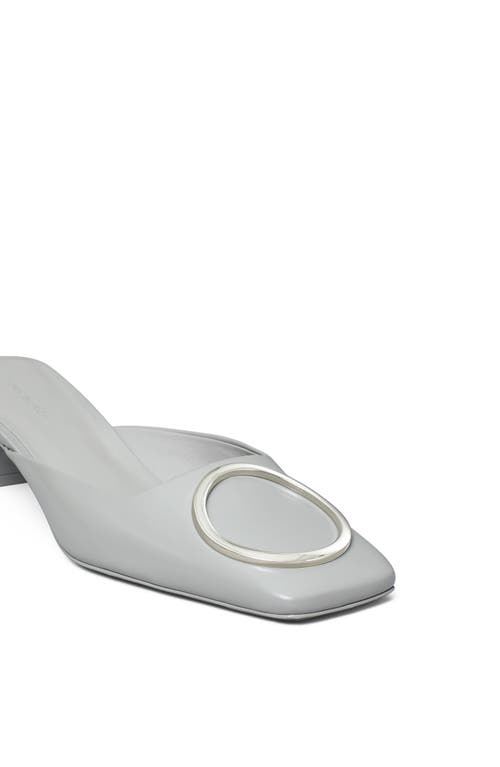 Tory Burch Ring Mule In Silver