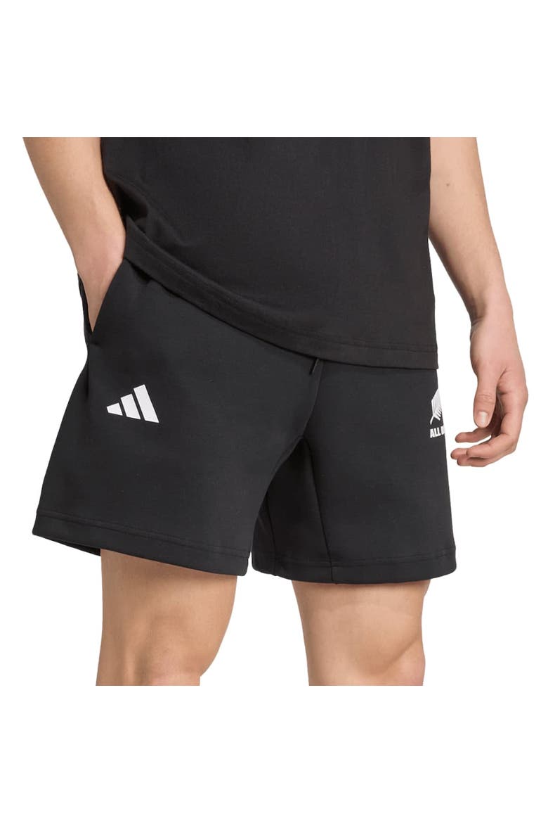 Men's adidas  Black New Zealand Rugby  Presentation Future Icon Shorts, Alternate, color, Black