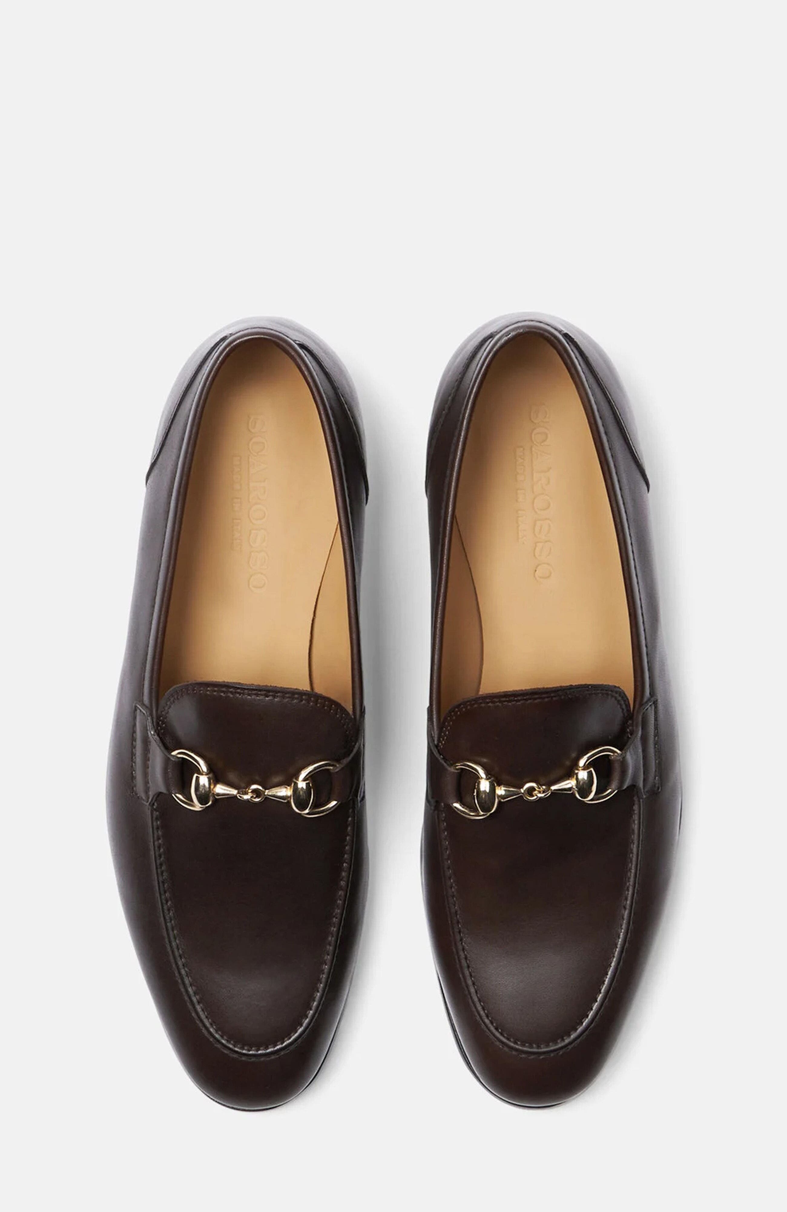 Alessandra Loafers, Alternate, color, Brown - Calf