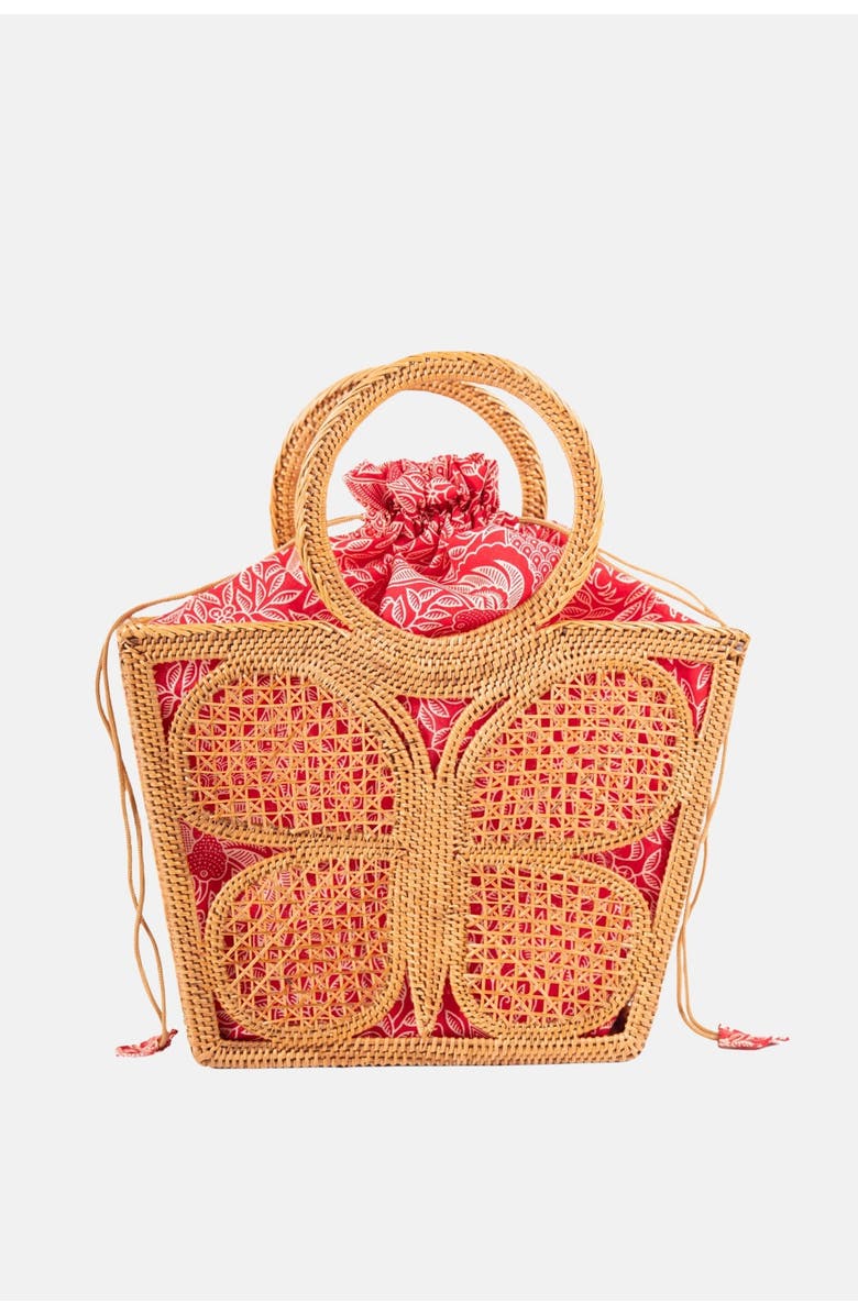 Jelavu Mariposa Satchel Bag, Alternate, color, Natural