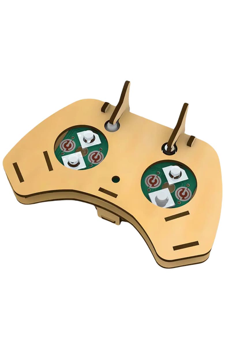 MODBOX DIY Motorized Battle Robot Kit, Build A Wooden Toy Fighter Bot, Alternate, color, 