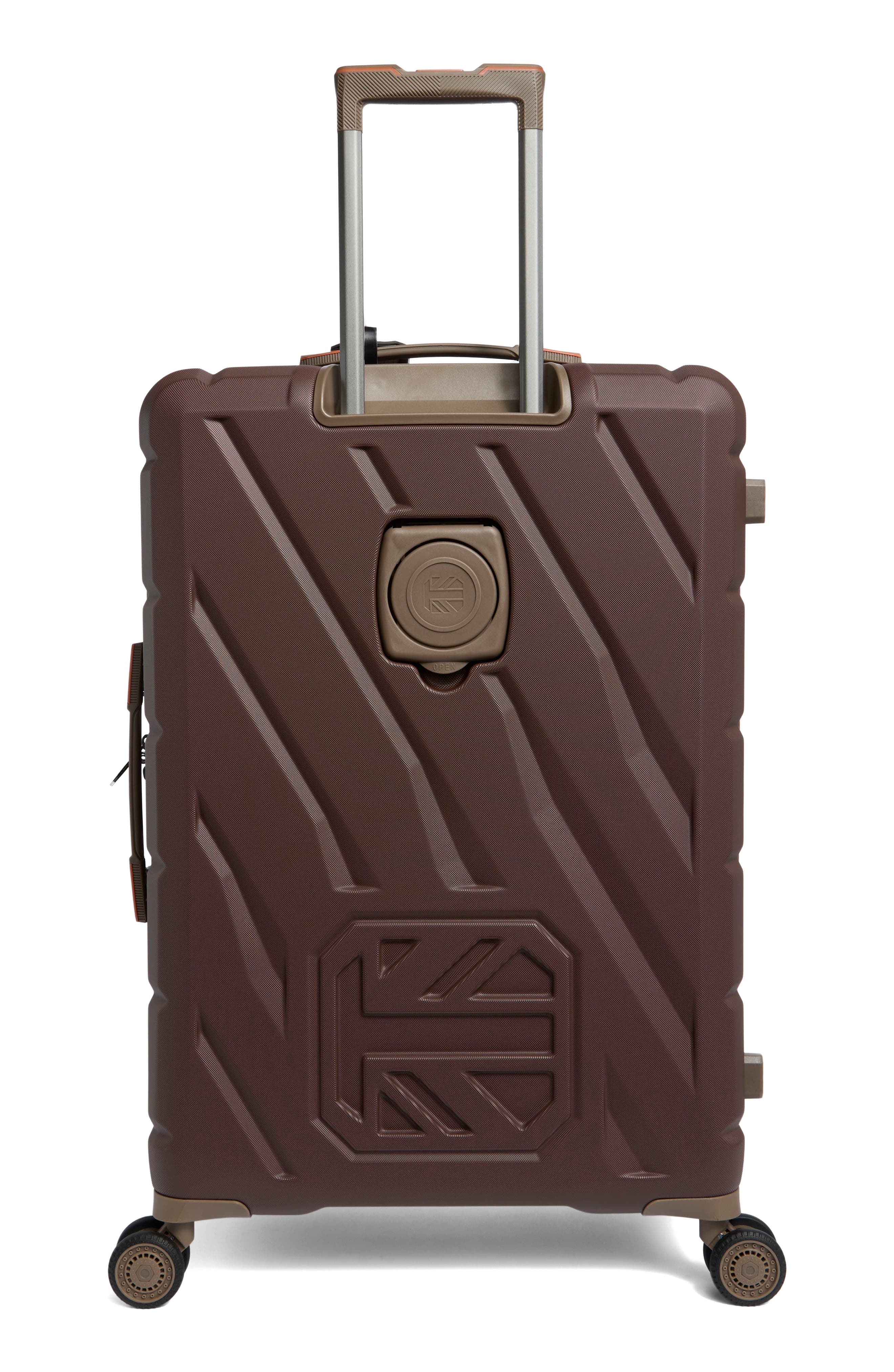 Britbag Stoneleigh 27-Inch Hardside Spinner Luggage, Alternate, color, Shaved Chocolate