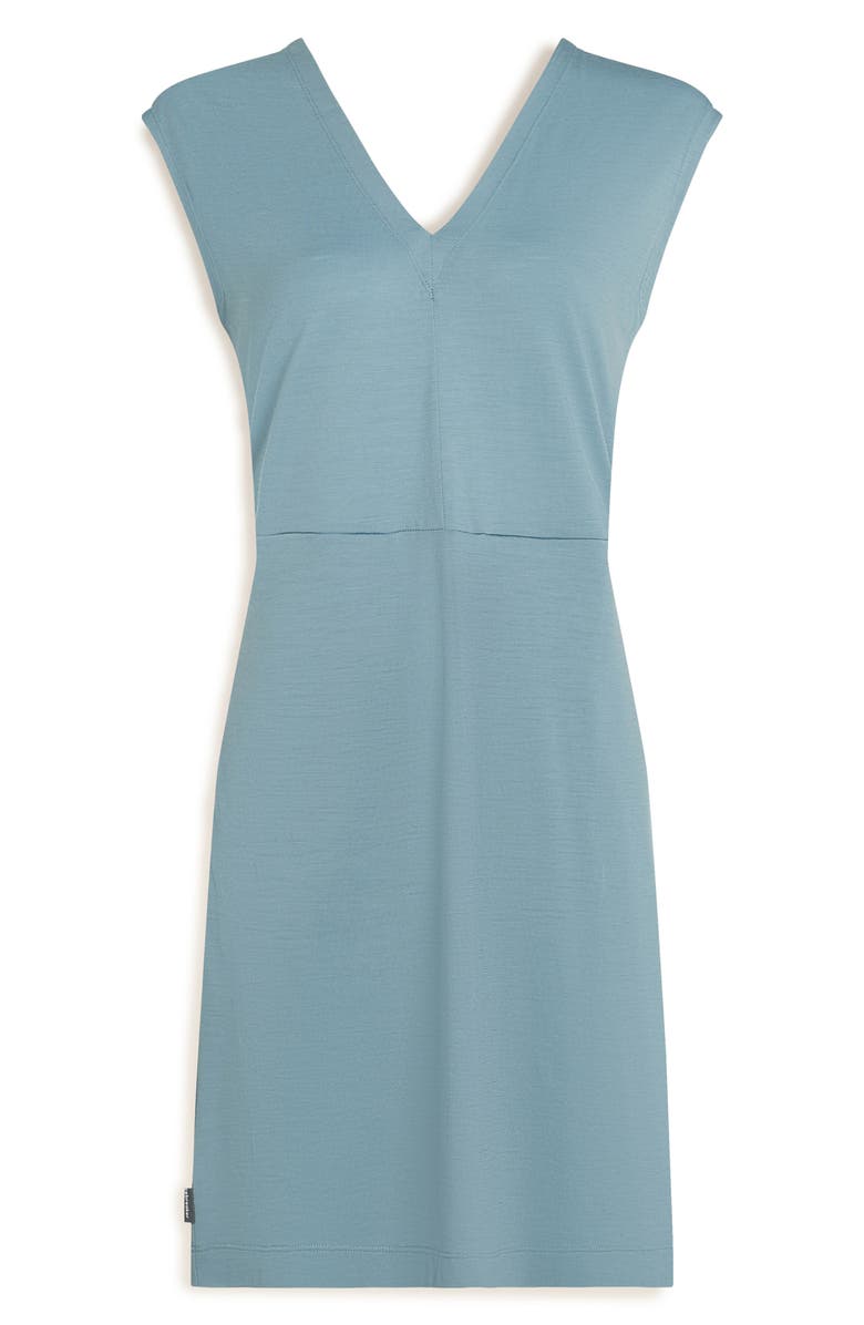 Icebreaker Granary Sleeveless Dress, Alternate, color, Flint Blue