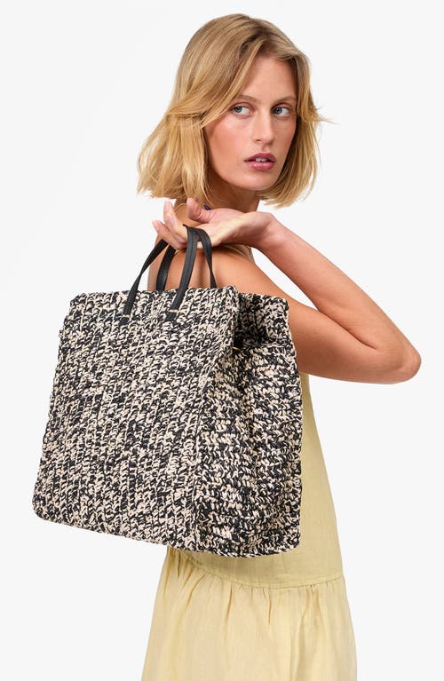 Clare V . Simple Woven Tote In Multi