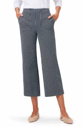 All Day Stripe Wide Leg Jeans